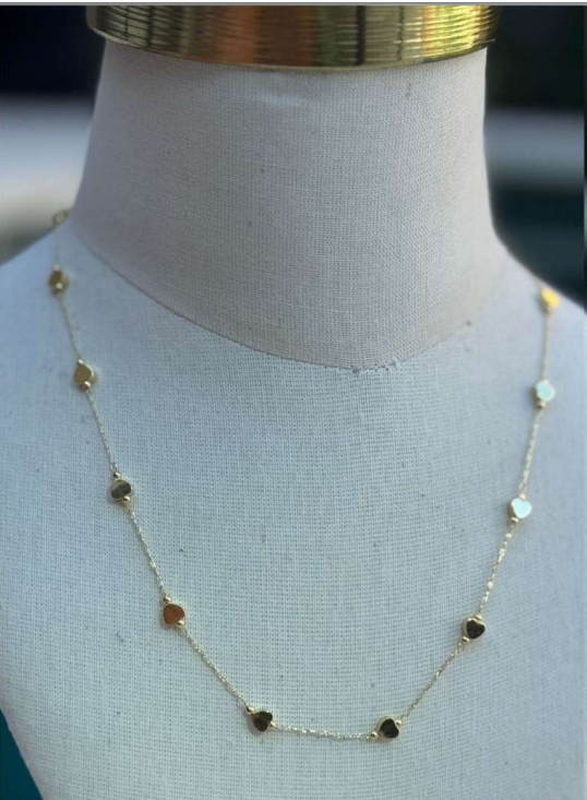 Collar Mini Corazones